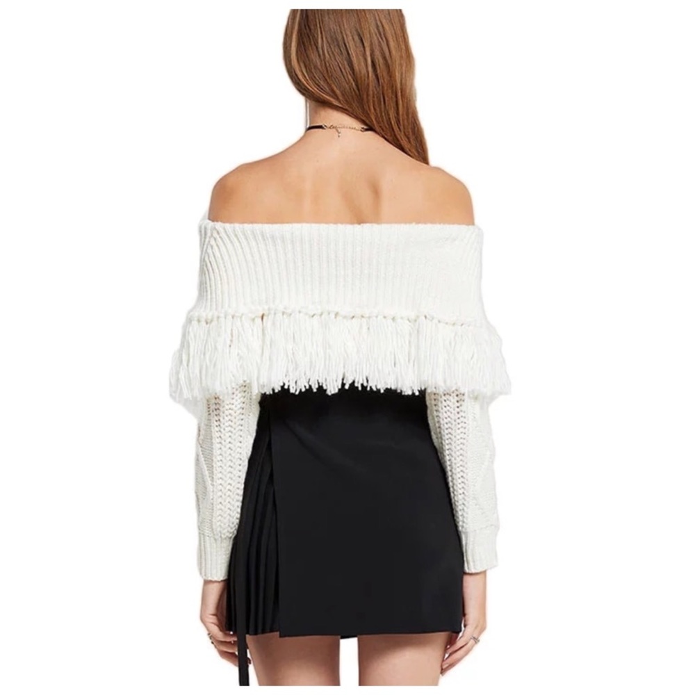 Off The Shoulder Sweater - Picture 8 of 8